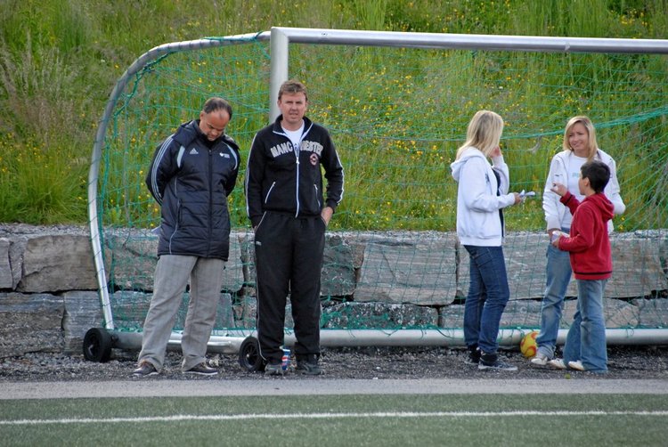 Geir Åge Sylte og Øystein Krogset. (Foto: GK)