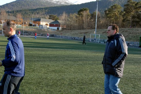 Geir Åge Sylte og Svein Kåre Stjern. (Foto: GK)