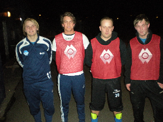 Elling Olafsen (fv), Simen Brennvik, Oddgeir Vikås og Stian Havnen. 